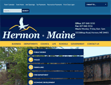 Tablet Screenshot of hermon.net