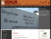 Tablet Screenshot of hermon.co.za